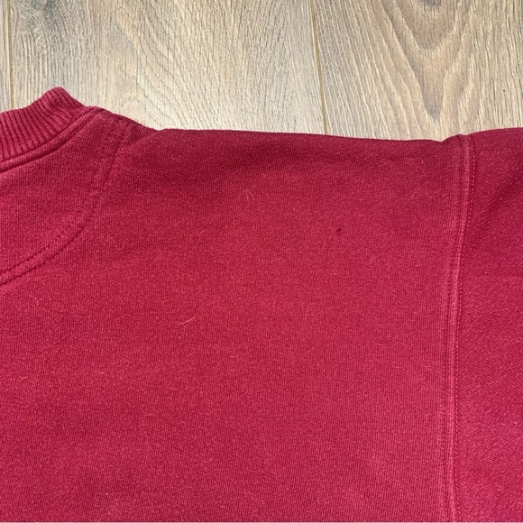 Vintage 90’s Harrods Burgundy Sweatshirt - Picture 14 of 17